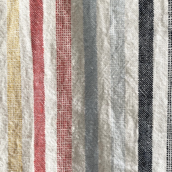 Next Stripe Linen Blend Dress - Size 22 - Picture 5 of 5